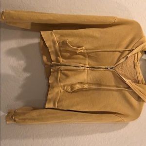 Brandy Melville cropped zip up